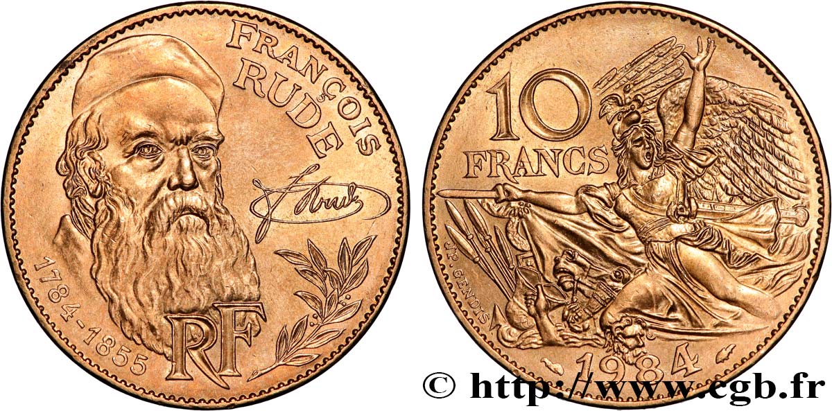 10 francs François Rude 1984  F.369/2 AU 