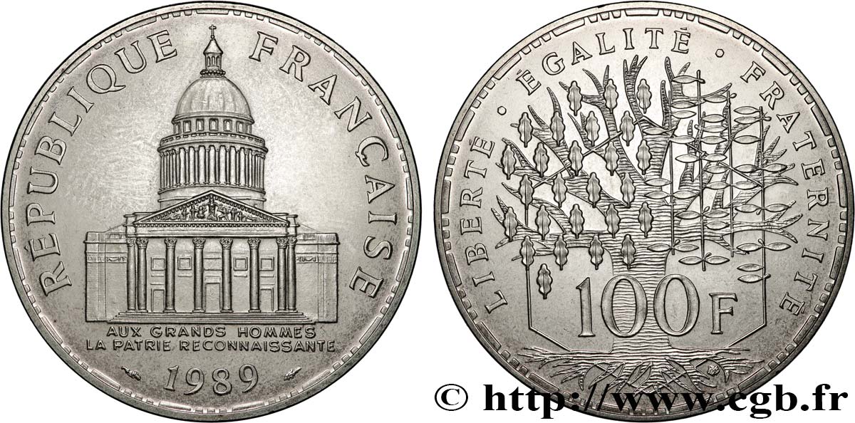 100 francs Panthéon 1989  F.451/9 AU 