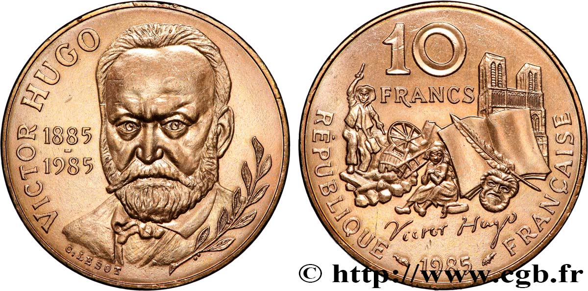 10 francs Victor Hugo 1985  F.370/2 MS 