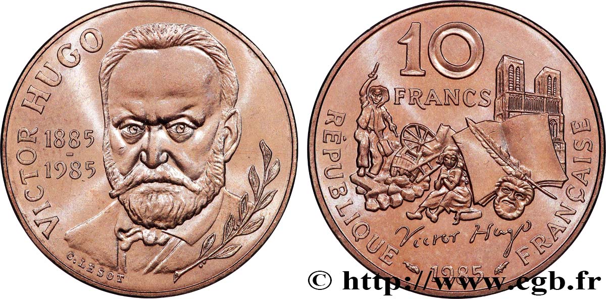 10 francs Victor Hugo 1985  F.370/2 MS 