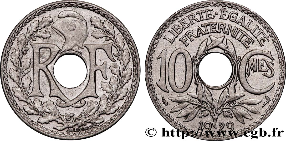 10 centimes Lindauer 1929  F.138/16 SUP55 