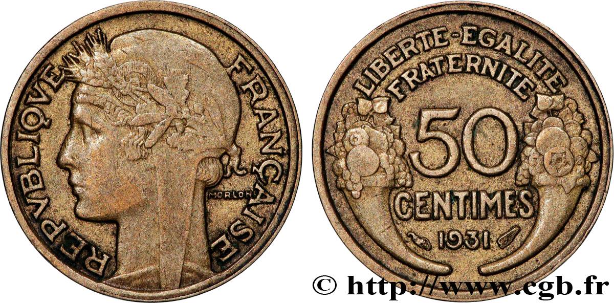 50 centimes Morlon 1931  F.192/5 BB 