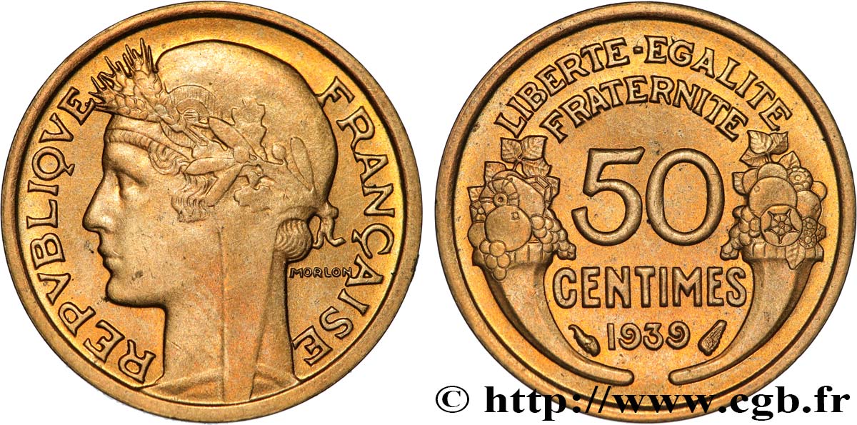 50 centimes Morlon 1939  F.192/15 MS 