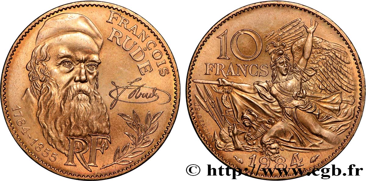 10 francs François Rude 1984  F.369/2 MS 