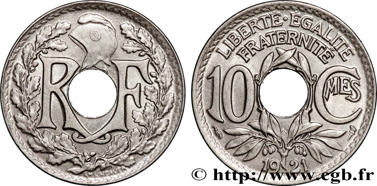 10 centimes Lindauer 1921  F.138/5 SC63 