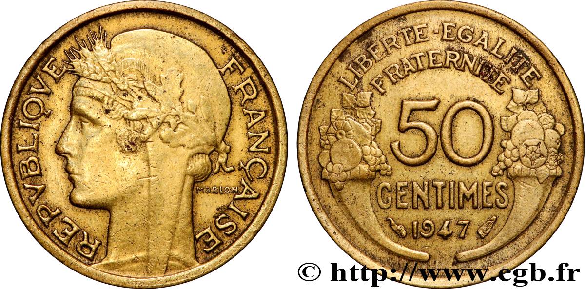 50 centimes Morlon 1947  F.192/19 BB 