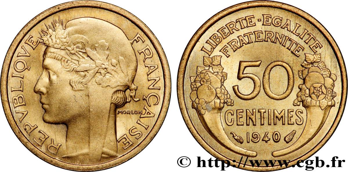 50 centimes Morlon 1940  F.192/17 MS 