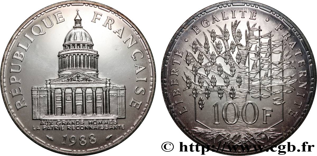 100 francs Panthéon 1988  F.451/8 MS 