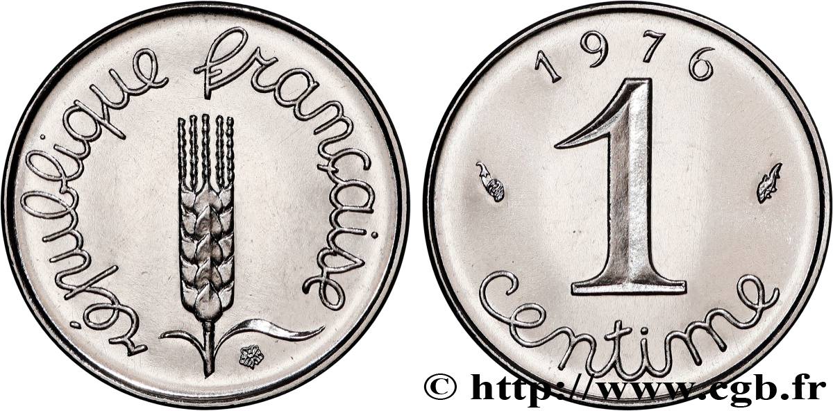 1 centime Épi 1976 Pessac F.106/29 FDC 