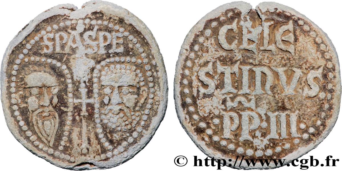 ÉTATS DU PAPE - CELESTIN III (Giacinto di Pietro di Bobone) Bulle papale  n.d. Rome TTB 