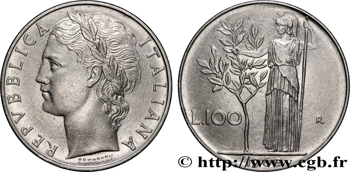 ITALIE 100 Lire 1968 Rome TTB+ 