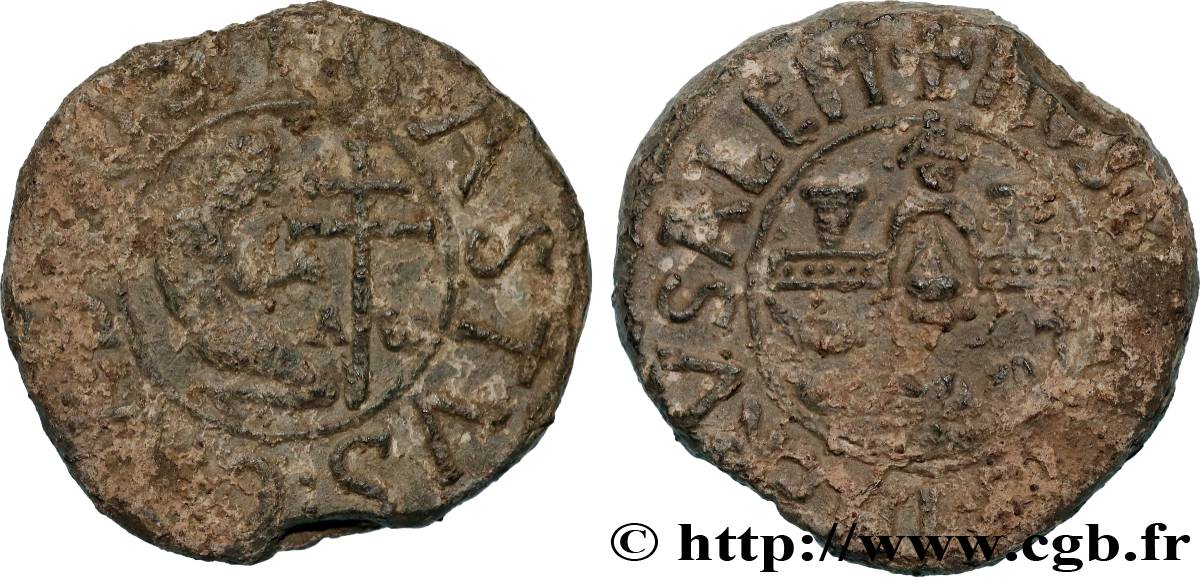 ORIENT LATIN - ORDRE DES HOSPITALIERS DE SAINT-JEAN DE JÉRUSALEM Bulle Grand Maître Castus (1169) Jérusalem TB+ 