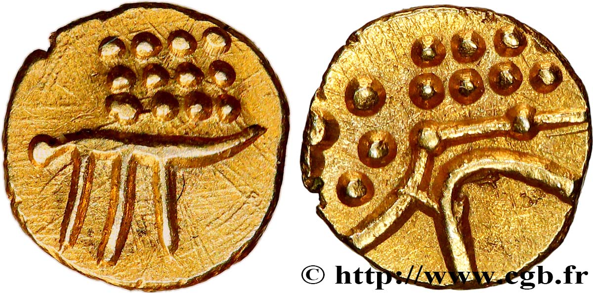 INDIEN -INDIEN WELT Fanam or - Travancore n.d.  VZ 