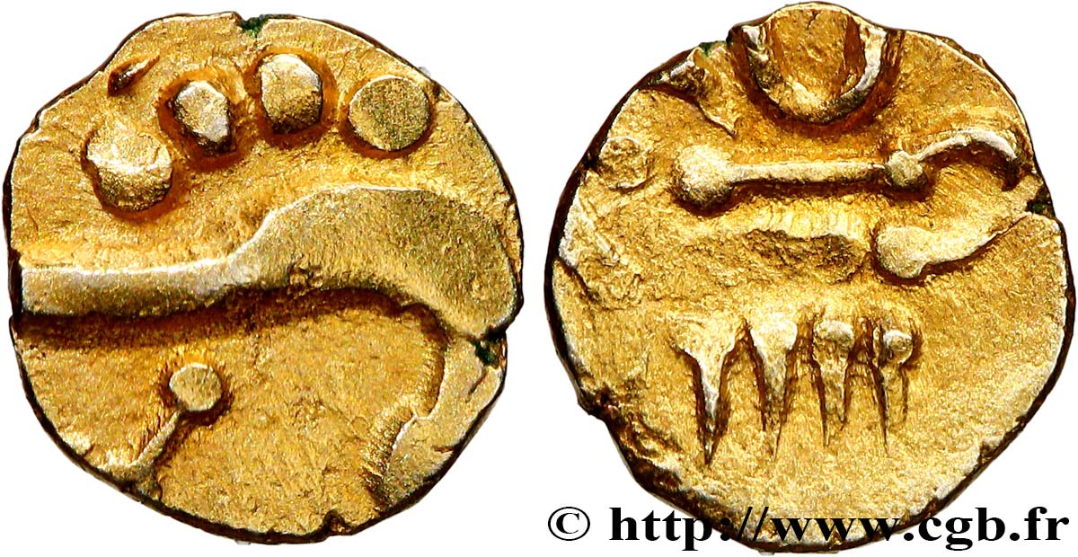 INDIA - INDIAN WORLD Fanam or - Cochin Vira  Raya (1795-1850)  AU 
