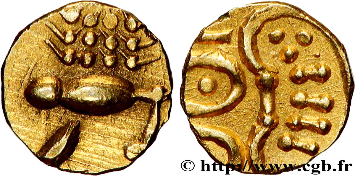 INDIEN -INDIEN WELT Fanam or - Cochin  (1795-1850)  VZ 