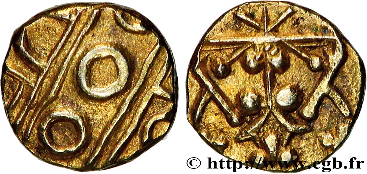 INDIA - INDIAN WORLD Fanam or - Mysore Krisna Raja 1810-1868  AU 