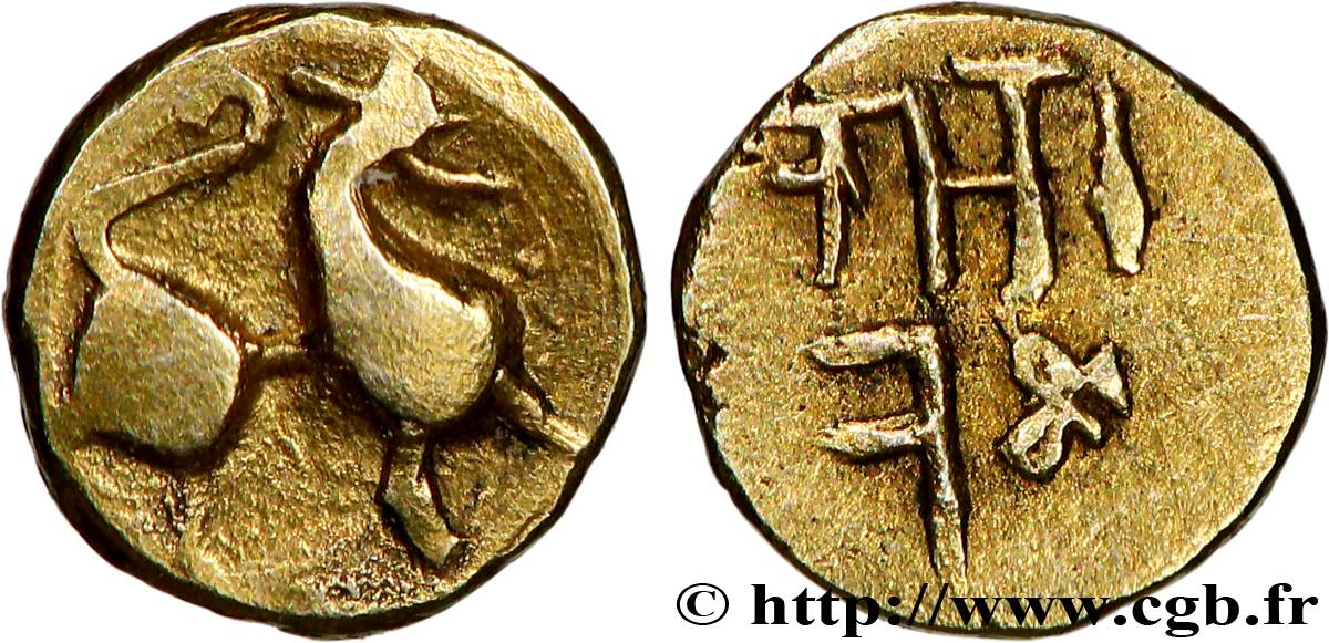 INDIA - MONDO INDIANO Fanam or - Marathas de Tanjore 1711-1727  SPL 