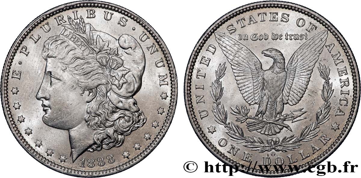 UNITED STATES OF AMERICA 1 Dollar Morgan 1888 Nouvelle-Orléans AU 