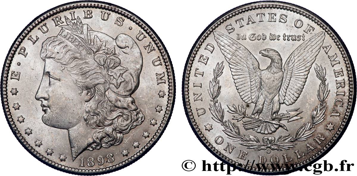 UNITED STATES OF AMERICA 1 Dollar type Morgan 1898 Nouvelle-Orléans - O AU 
