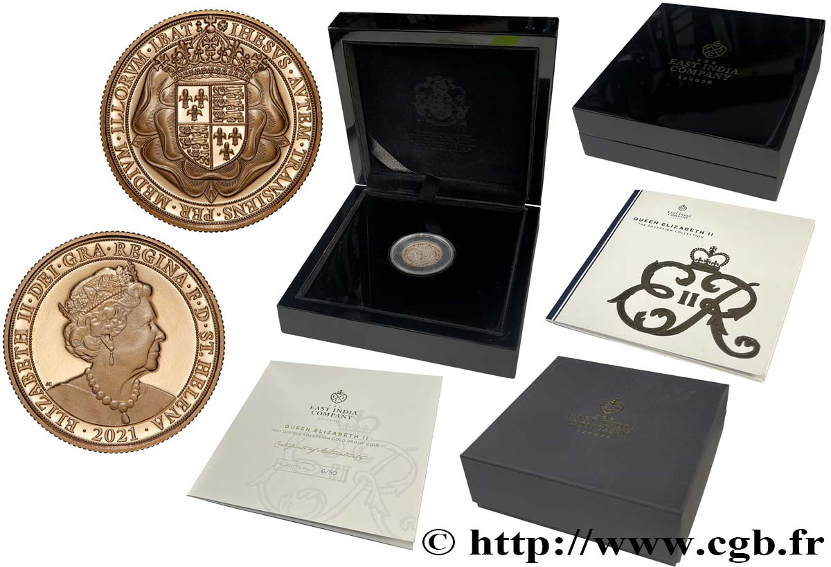 GOLD, PALLADIUM & PLATINUM INVESTMENT Double Souverain 2021  MS 