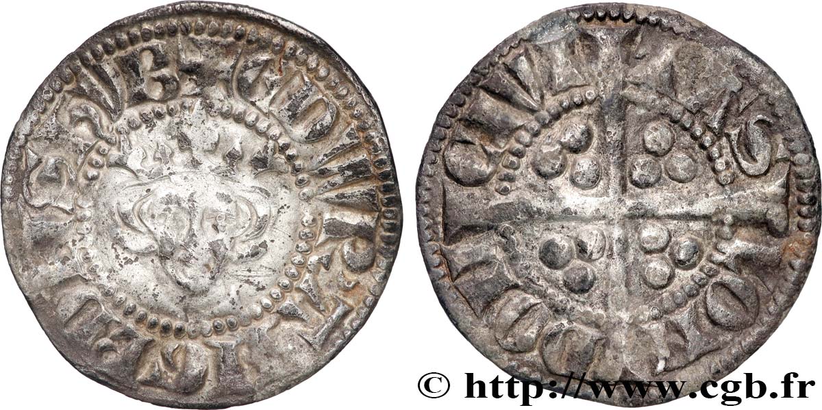 ANGLETERRE - ROYAUME D ANGLETERRE - ÉDOUARD Ier Penny n.d. Londres TTB 