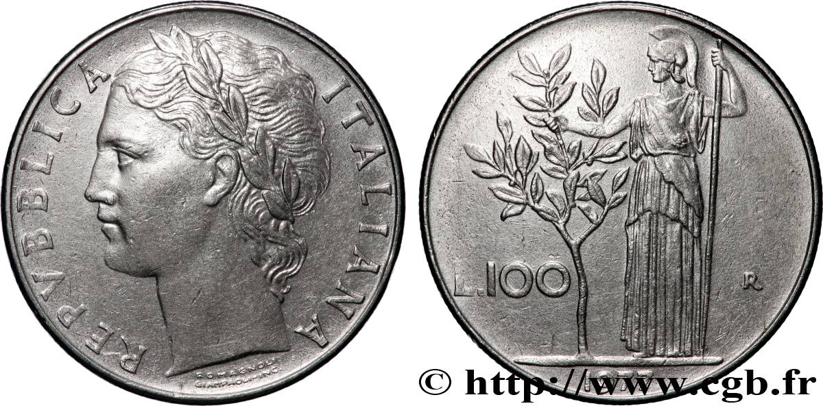 ITALY 100 Lire 1981 Rome - R AU 
