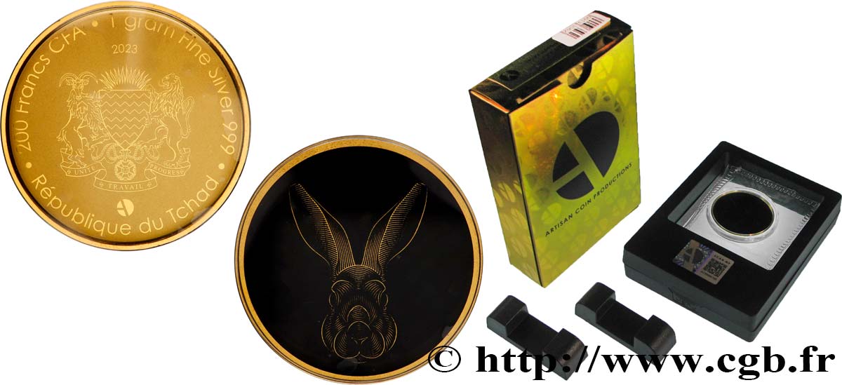CHAD 200 Francs CFA Lapin V1 2023  MS 