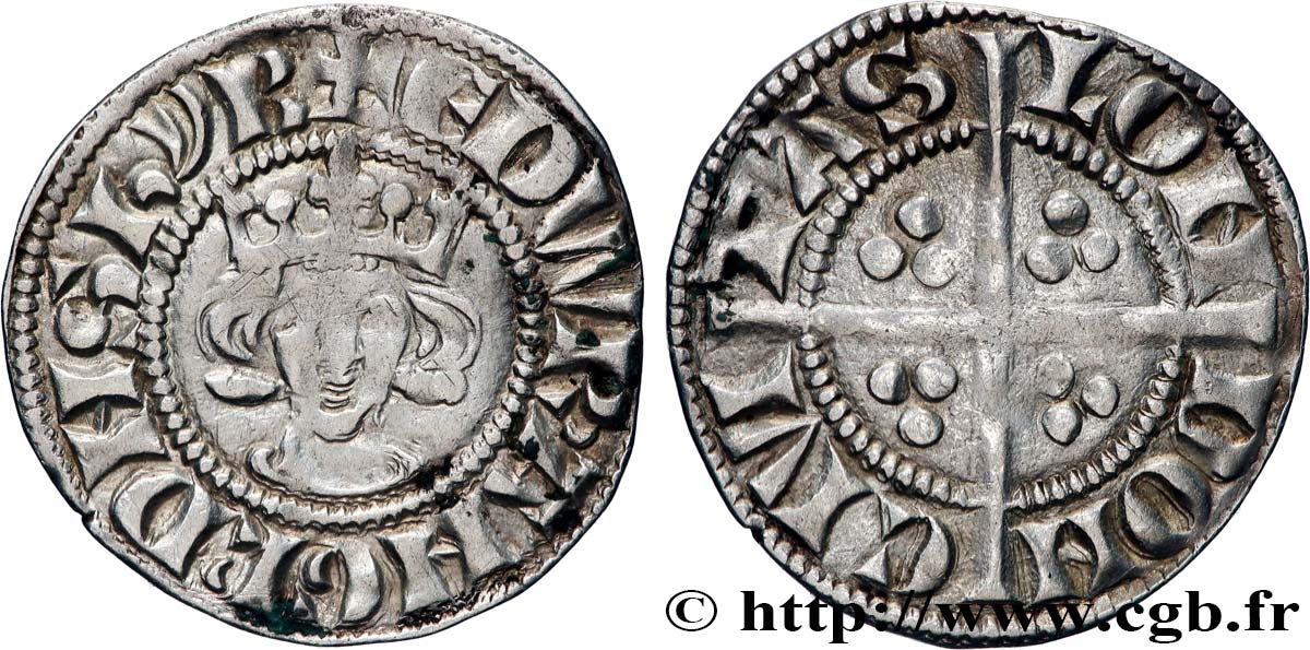 ANGLETERRE - ROYAUME D ANGLETERRE - ÉDOUARD Ier Penny n.d. Londres fVZ 