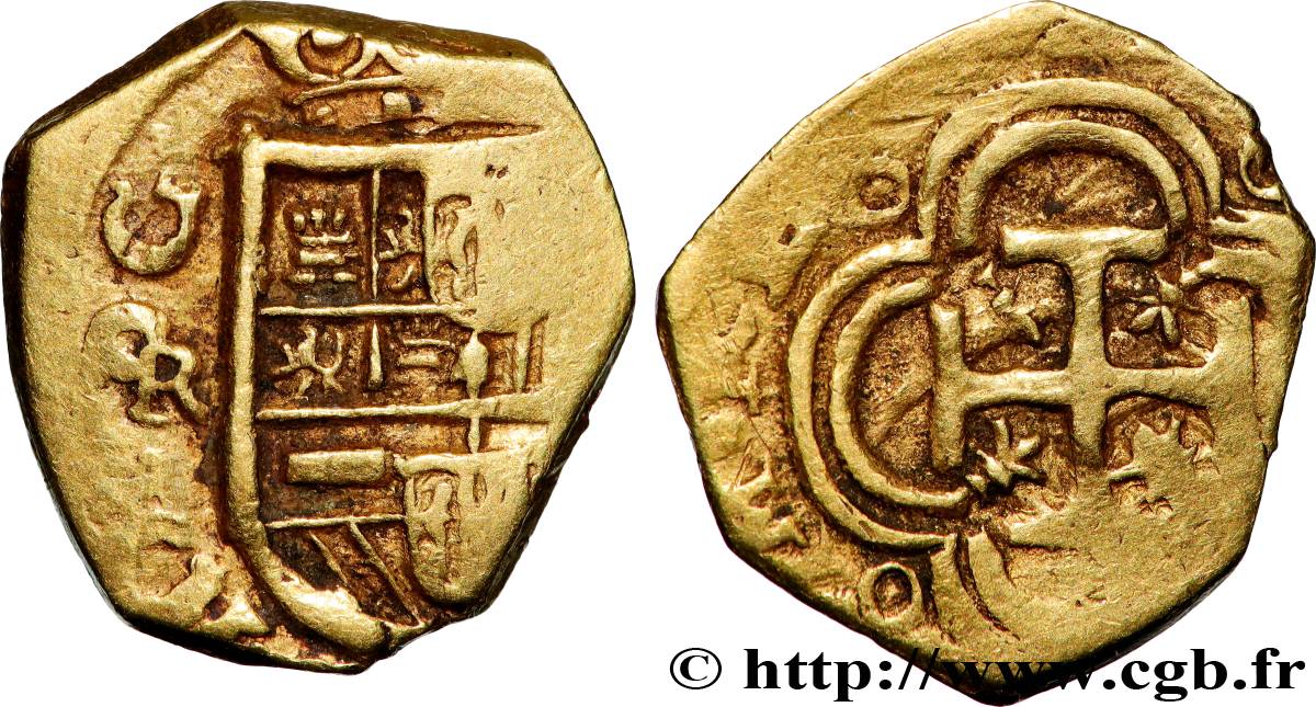 ESPAGNE - ROYAUME D ESPAGNE - PHILIPPE IV 1 Escudo n.d. Séville TTB 