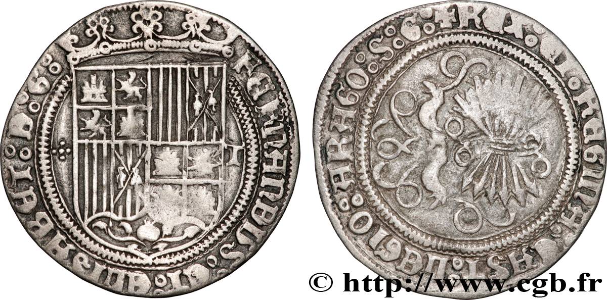 ESPAÑA 1 Réal Isabelle et Ferdinand n.d. Tolède MBC 