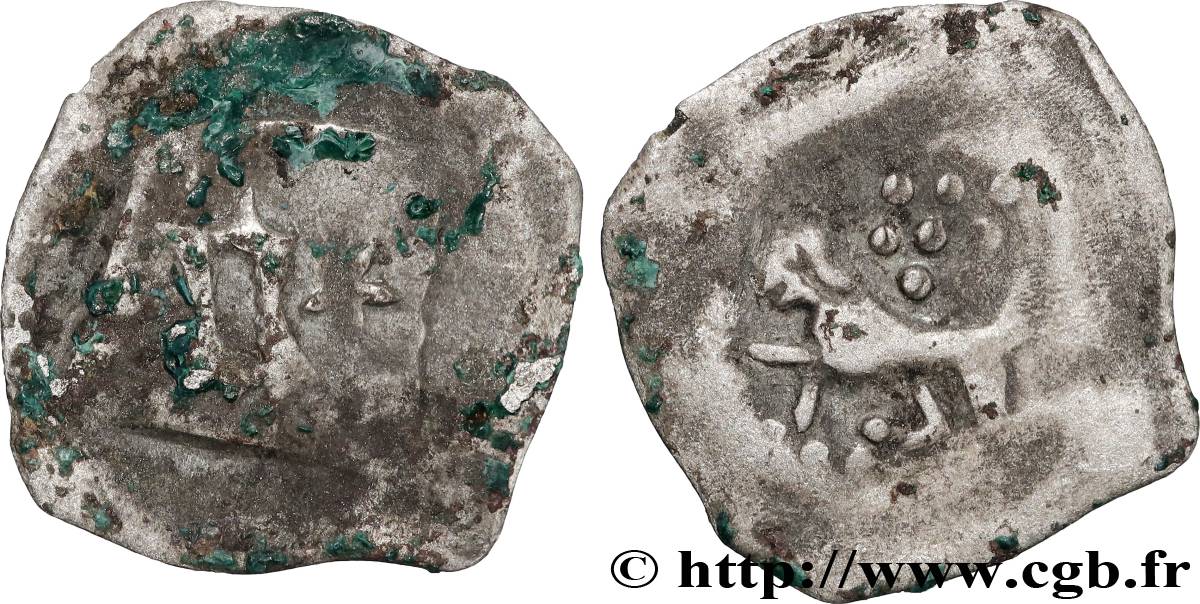 ALLEMAGNE - BAVIÈRE 1 Denier Henri XVI n.d.  TB 
