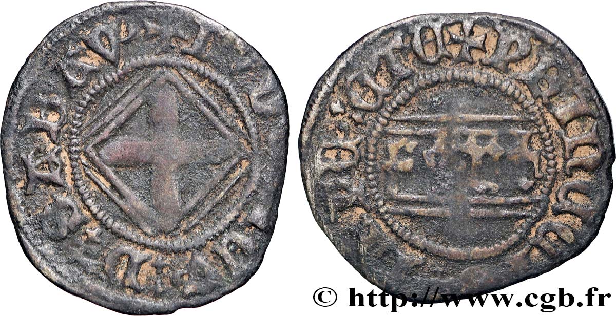 SAVOY - DUCHY OF SAVOY - LOUIS Quart de gros, 1er type n.d. Cornavin VF 