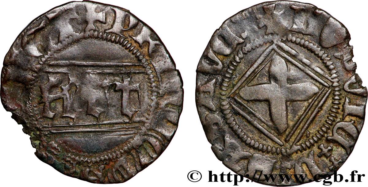 SAVOY - DUCHY OF SAVOY - LOUIS Quart de gros, 1er type n.d. Cornavin VF 