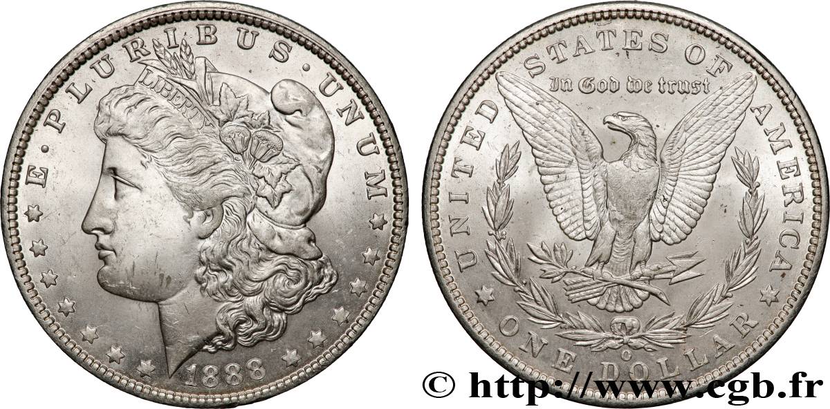 VEREINIGTE STAATEN VON AMERIKA 1 Dollar Morgan 1888 Nouvelle-Orléans VZ 