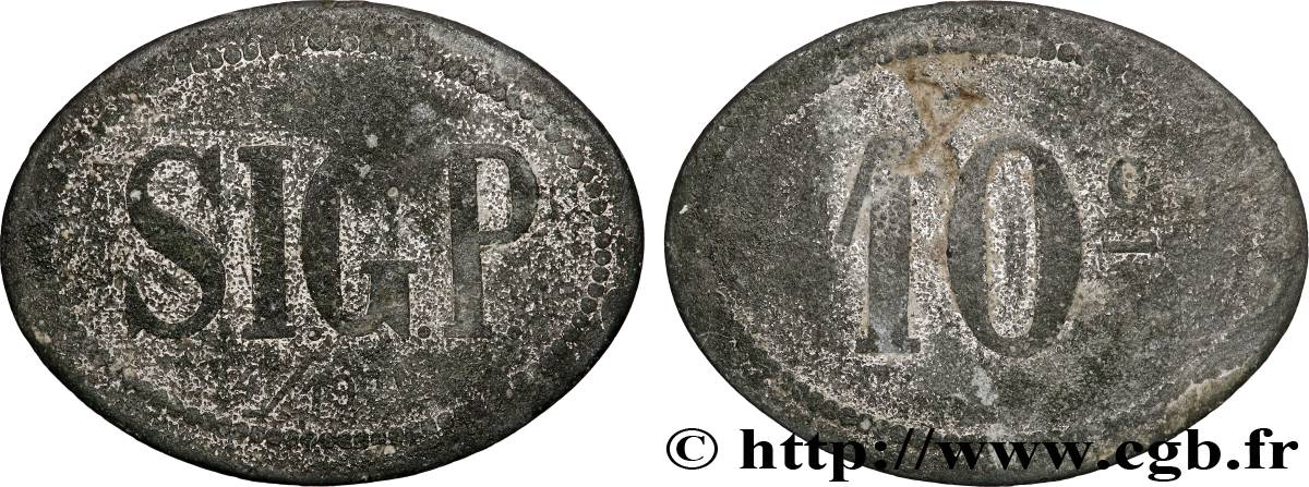 MAURITANIA 10 Centimes S.I.G.P. 1920  XF 