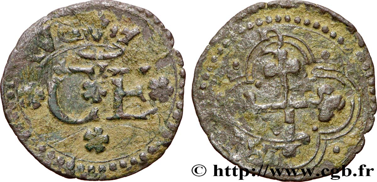 SABOYA - DUCADO DE SABOYA - CARLOS MANUEL I Quart de sol (quarto di soldo) n.d. Gex MBC 