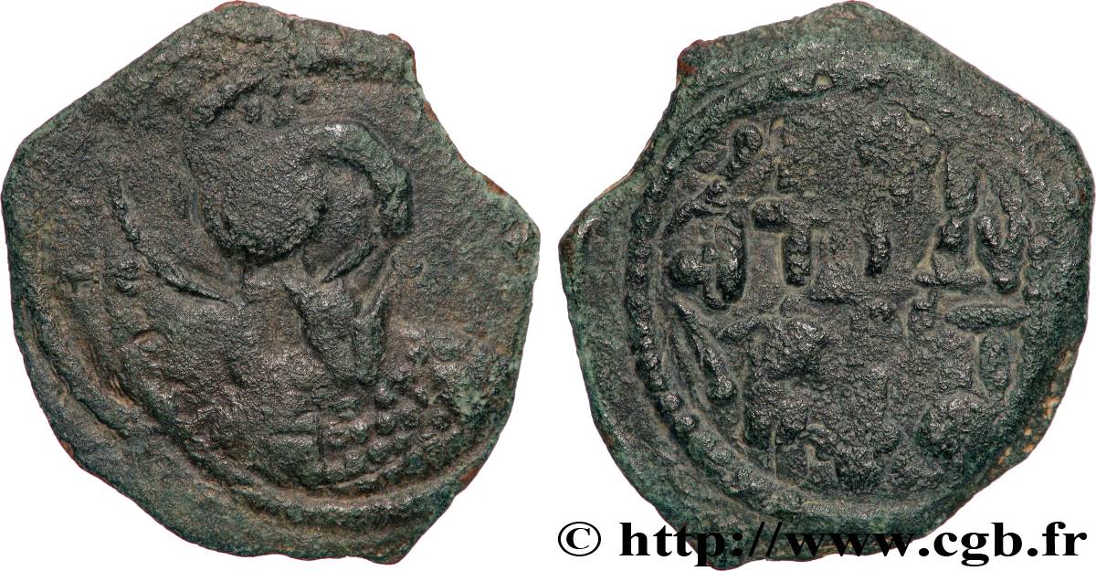 CROISADES - PRINCIPAUTÉ D&nbsp;ANTIOCHE - TANCREDE Follis (1101-1112) Antioche TB 