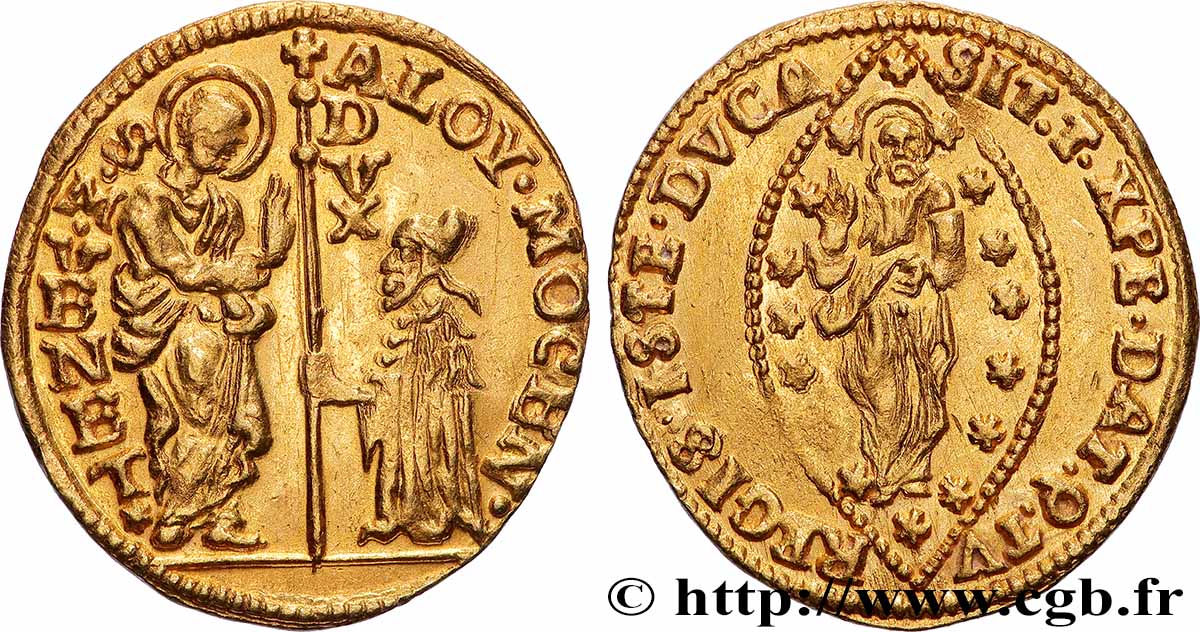 ITALIE - VENISE - ALVISE IV MOCENIGO (118e Doge) Zecchino (Sequin) n.d. Venise TTB+ 