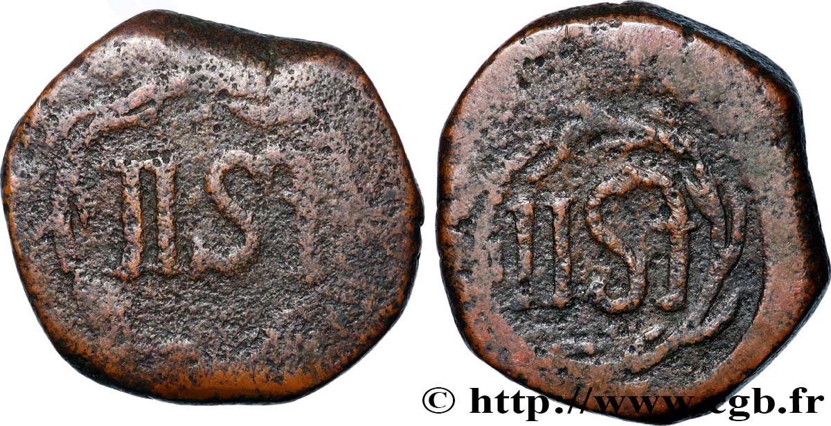 CEYLAN 2 Stuivers (1660) Colombo TB+ 