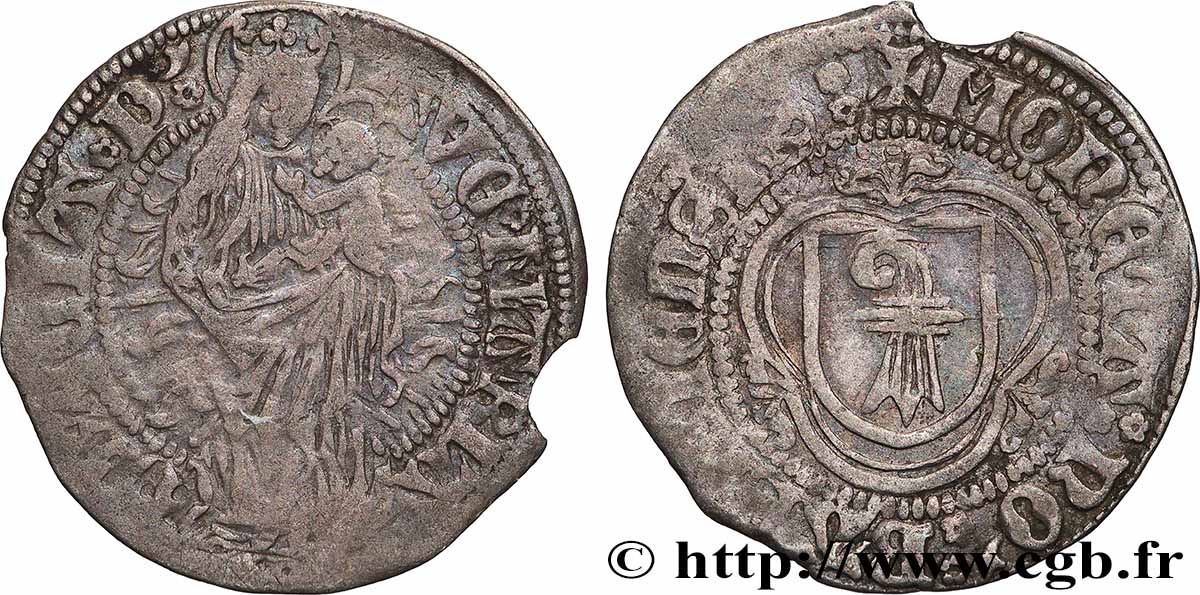 SUISSE - VILLE DE BÂLE Plappart n.d. Bâle TB+ 