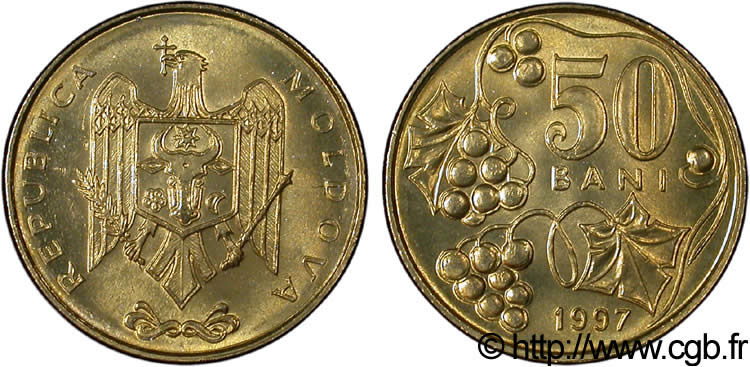 MOLDAVIA 50 Bani 1997  SC 