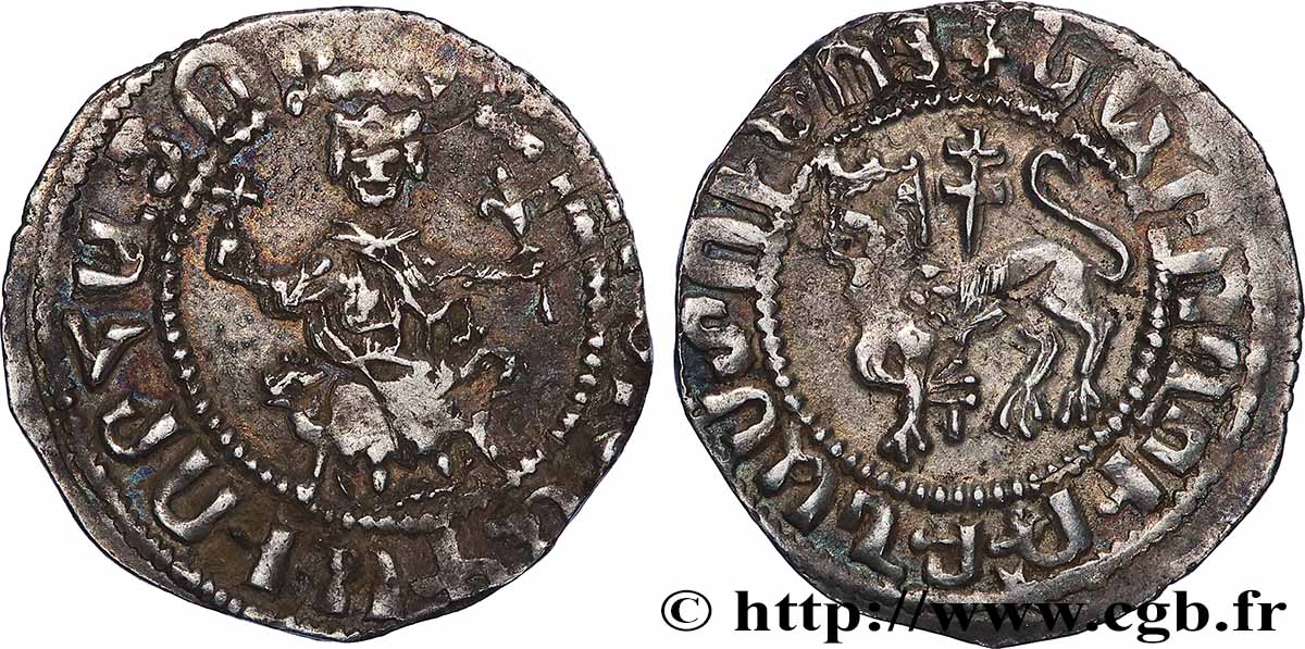 CILICIE - ROYAUME D&nbsp;ARMÉNIE - LÉON Ier roi d&nbsp;Arménie Tram n.d. Sis TTB+ 