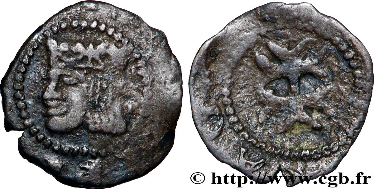 ESPAGNE -  FERDINAND II D&nbsp;ARAGON Dinero N.D. (1484-1496) Zaragosse TB+ autre