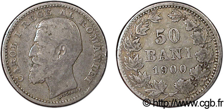 RUMANIA 50 Bani Charles Ier 1900  SC 