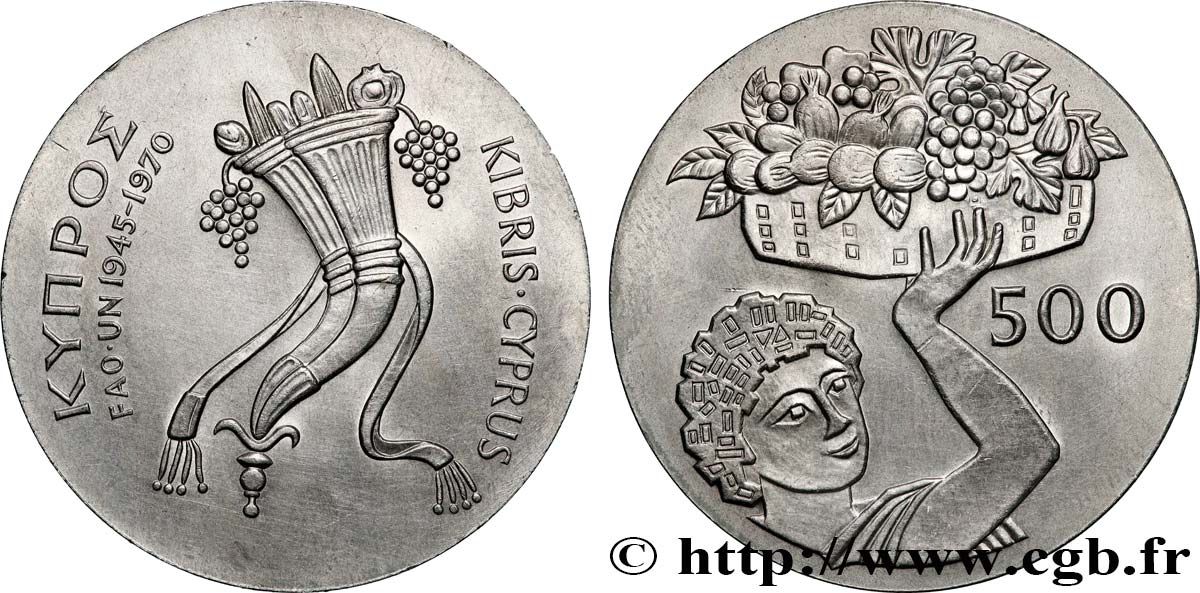 CHYPRE 500 Mils 1970  SPL 