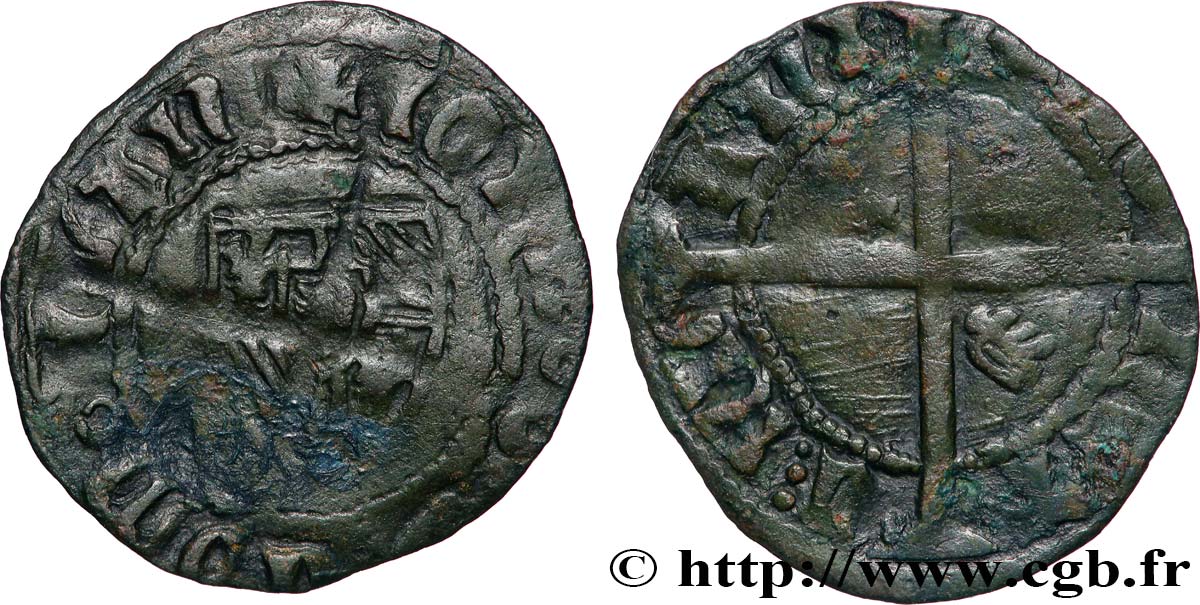 FLANDRE - COMTÉ DE FLANDRE - JEAN SANS PEUR Mite n.d. Gand TB+ 