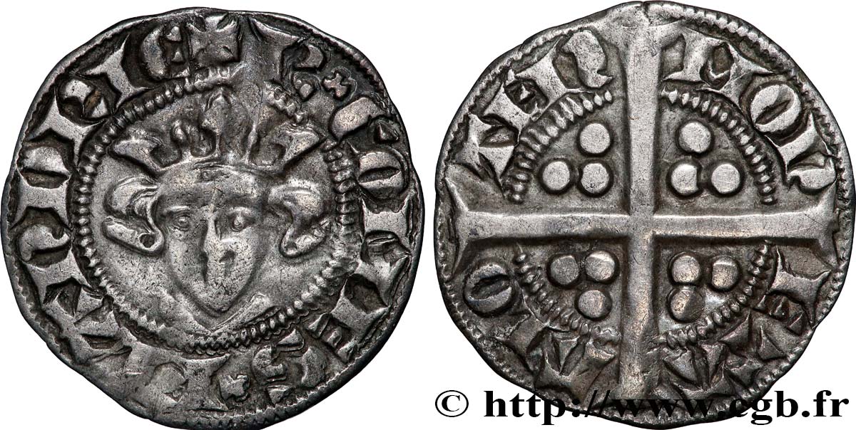 FLANDRE - COMTÉ DE FLANDRE - ROBERT DE DAMPIERRE Esterlin n.d.  MBC 