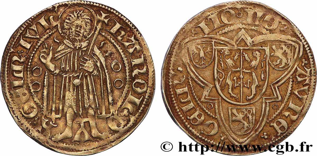 DUCHY OF GUELDRE - CHARLES OF EGMONT Florin d&nbsp;or n.d.  BB 