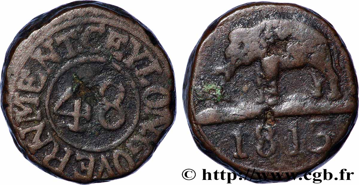 CEILáN 1⁄48 Rixdollar 1813  MBC 