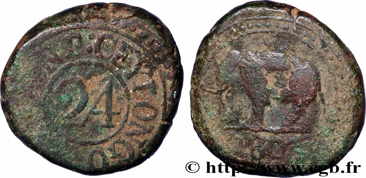 CEYLON 1/24 Rixdollar 1802  VF 